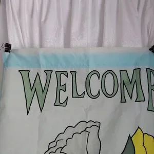 jetmax | Accents | Welcome Outdoor Flag All Weather | Poshmark